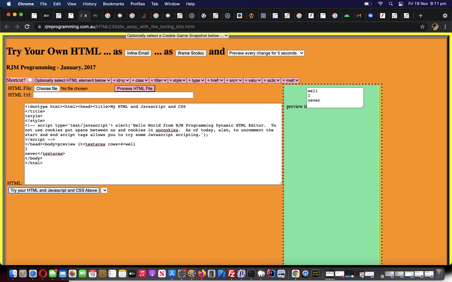 HTML Editor HTML Preview Tutorial