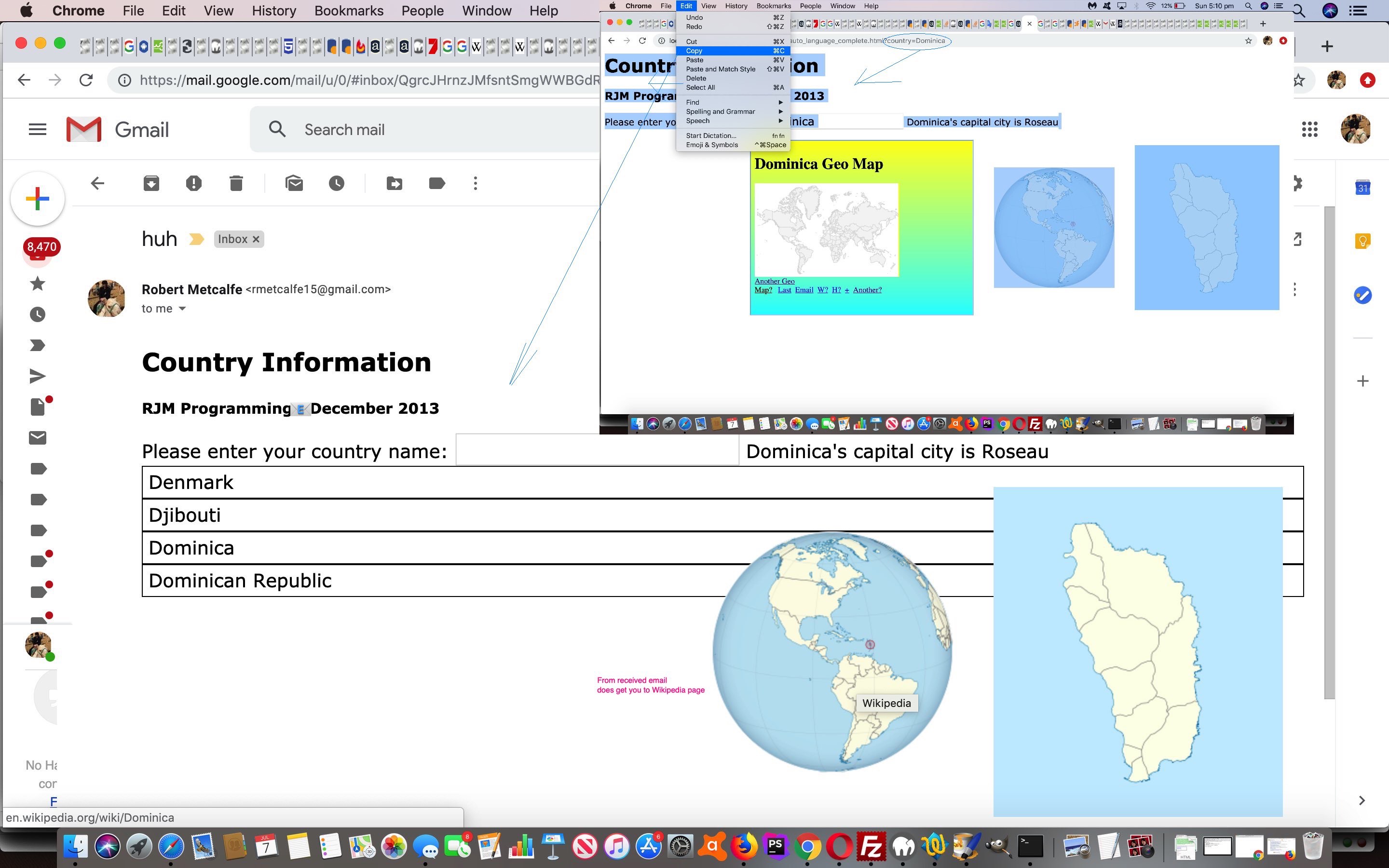 Ajax Auto-completion Internationalization Email Tutorial