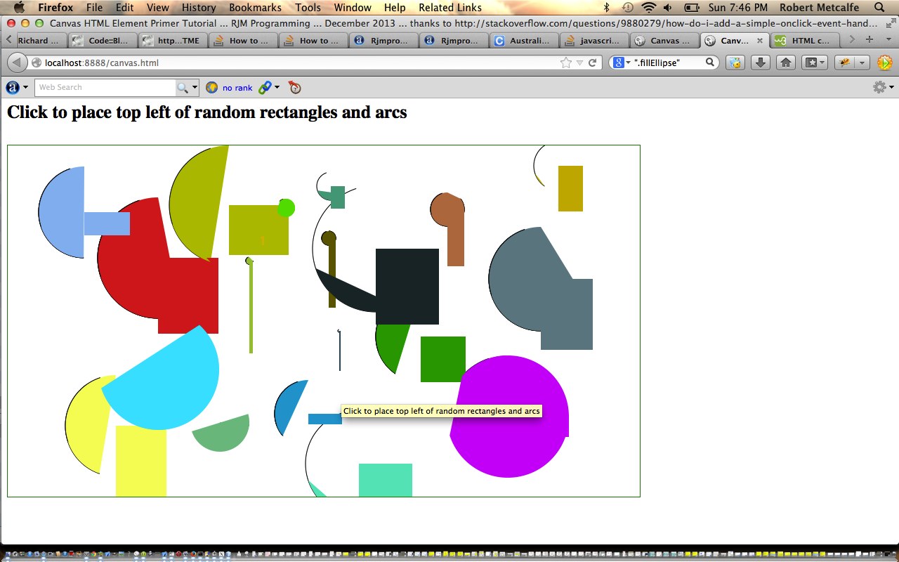 HTML/Javascript Canvas Primer Tutorial