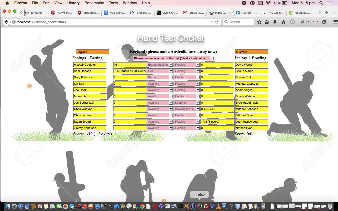 HTML Hand Cricket Game Primer Tutorial