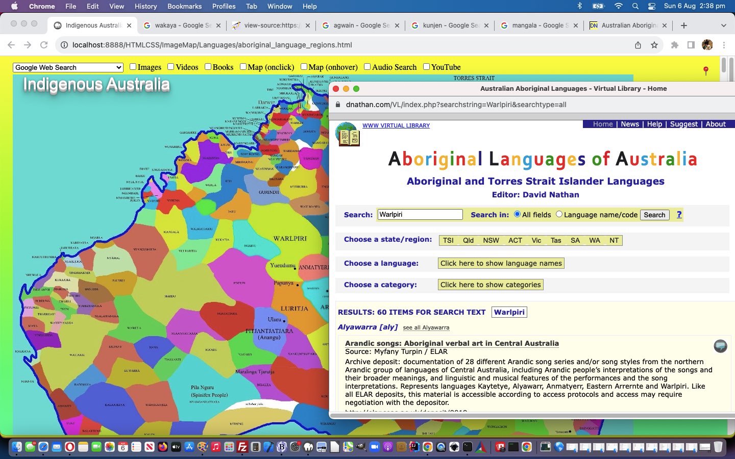 Australian Indigenous Language Drag and Drop Tutorial