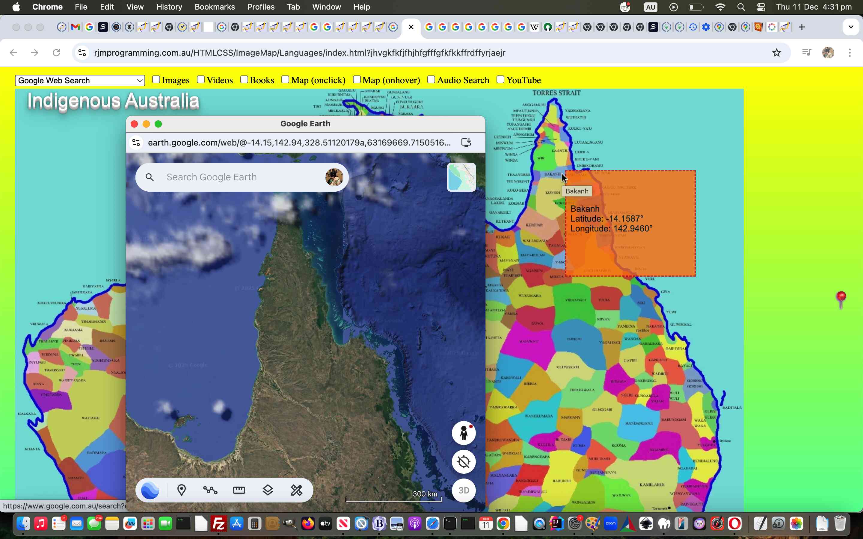 Australian Indigenous Language Google Earth Integration Tutorial
