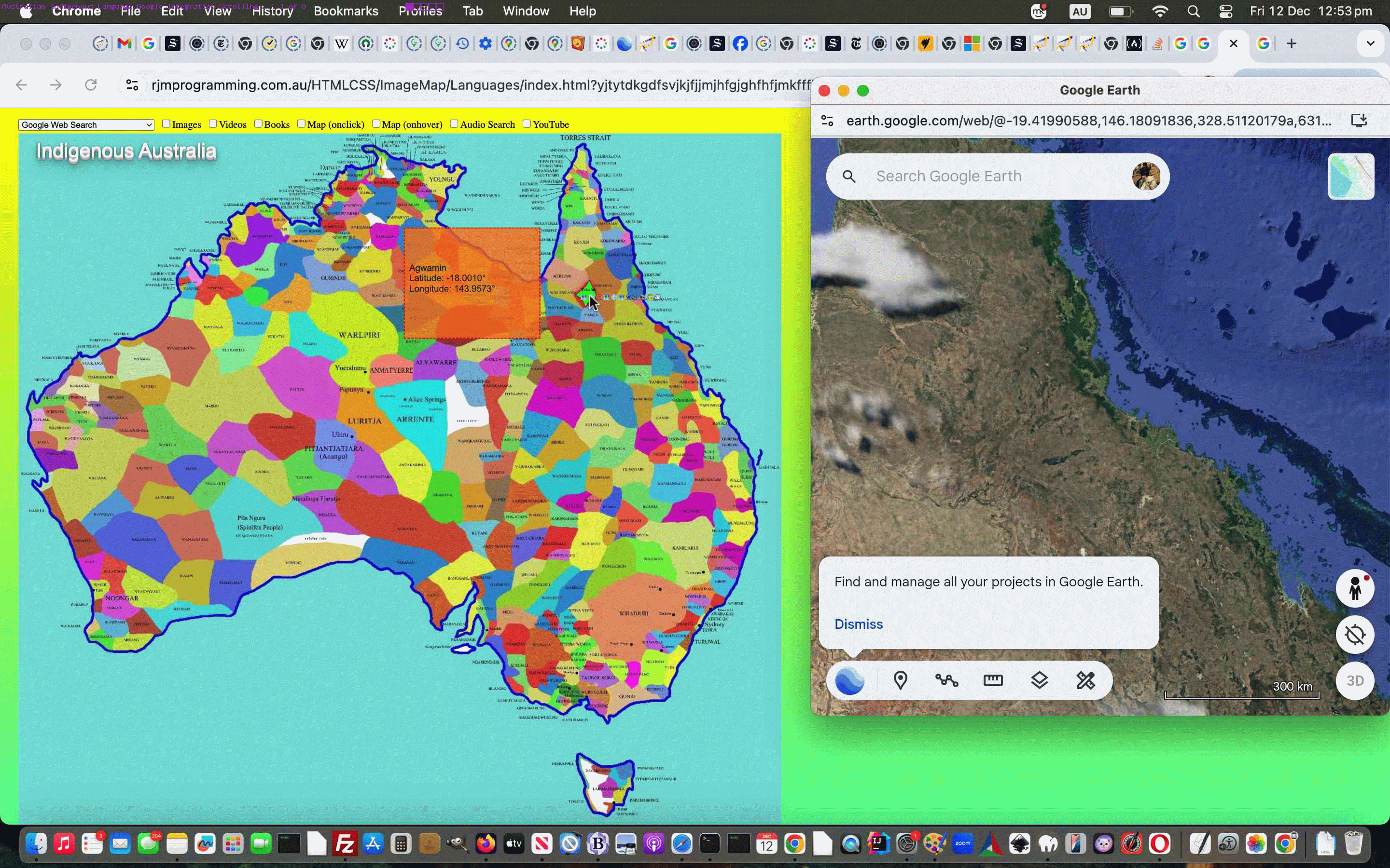 Australian Indigenous Language Google Earth Scrolling Tutorial Australian Indigenous Language Google Earth Scrolling Tutorial