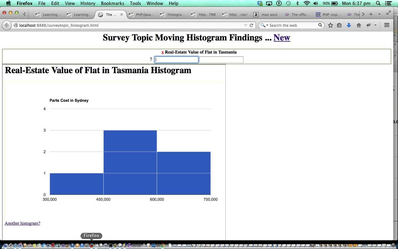 Survey Topic or Poll Histogram Primer Tutorial  (try twirling around bottom of image for a synopsis ... 'do the twirl now')