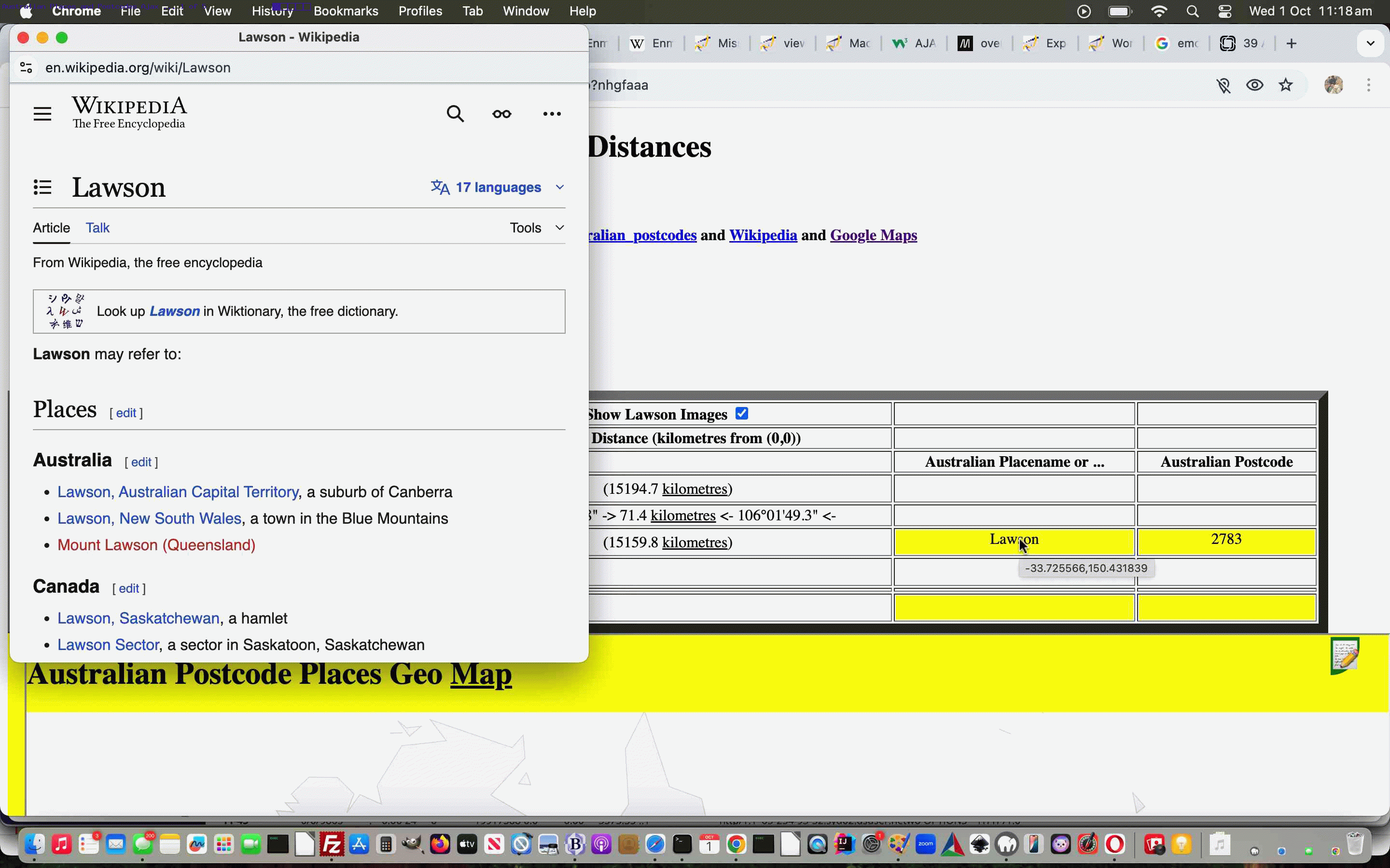 Australian Place and Postcode Ajax Tutorial