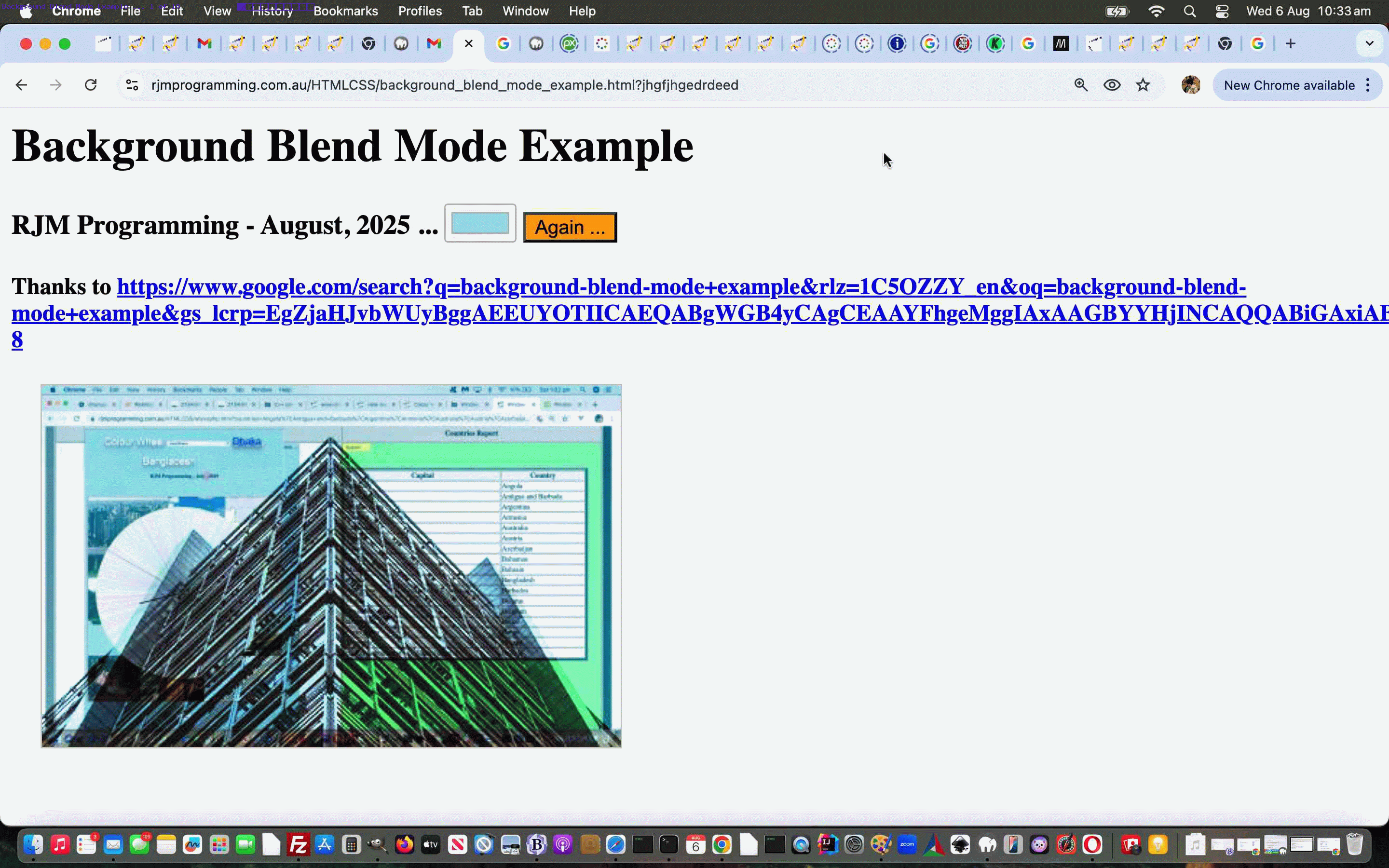 Background Blend Mode CSS Primer Tutorial