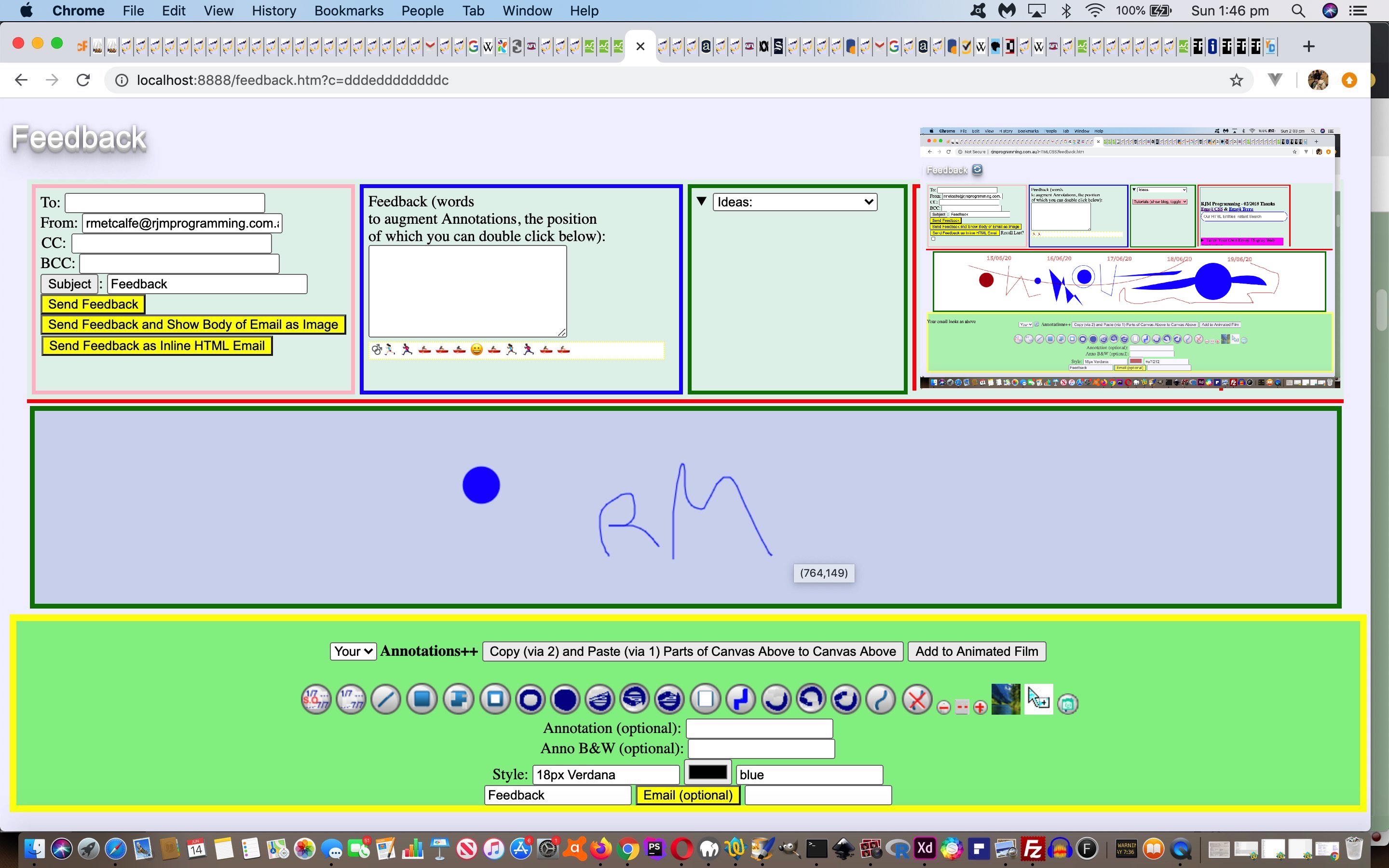 Feedback Canvas Curve Annotations Tutorial