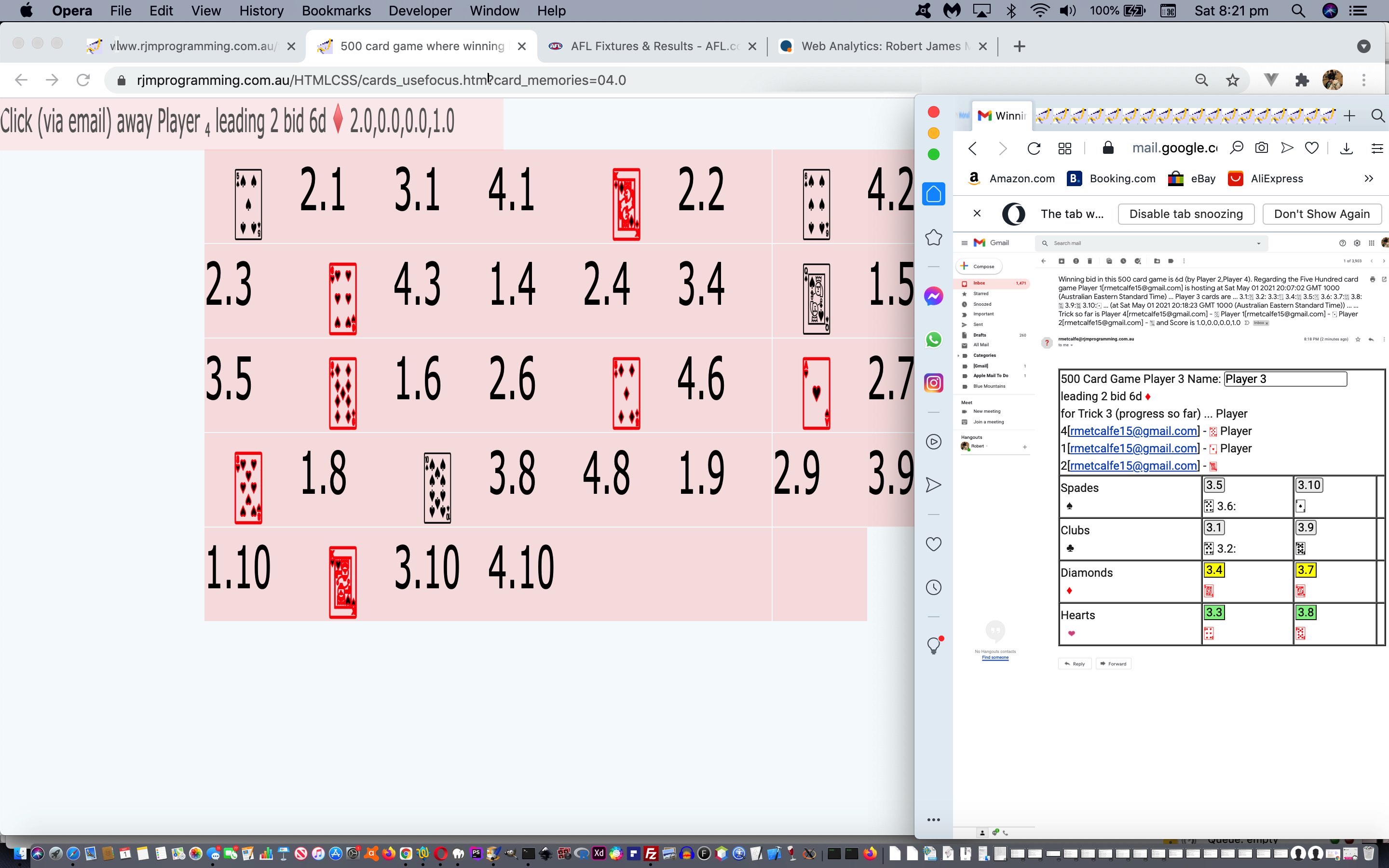 Just Javascript Five Hundred Card Game Internationalization Tutorial