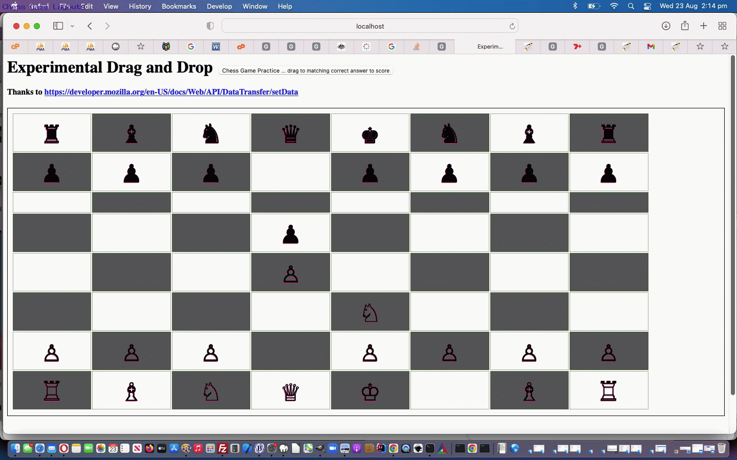 Chess Game Practice Layout Tutorial