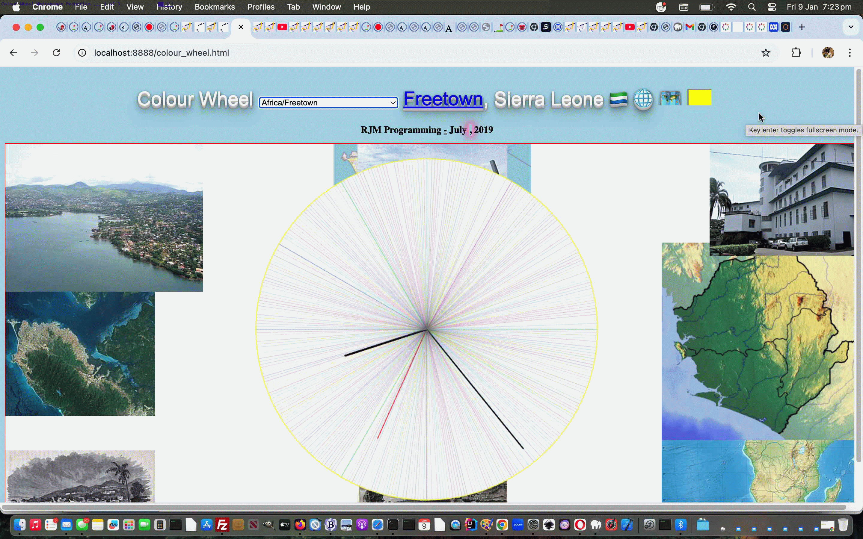 Colour Wheel Display Niceties Tutorial