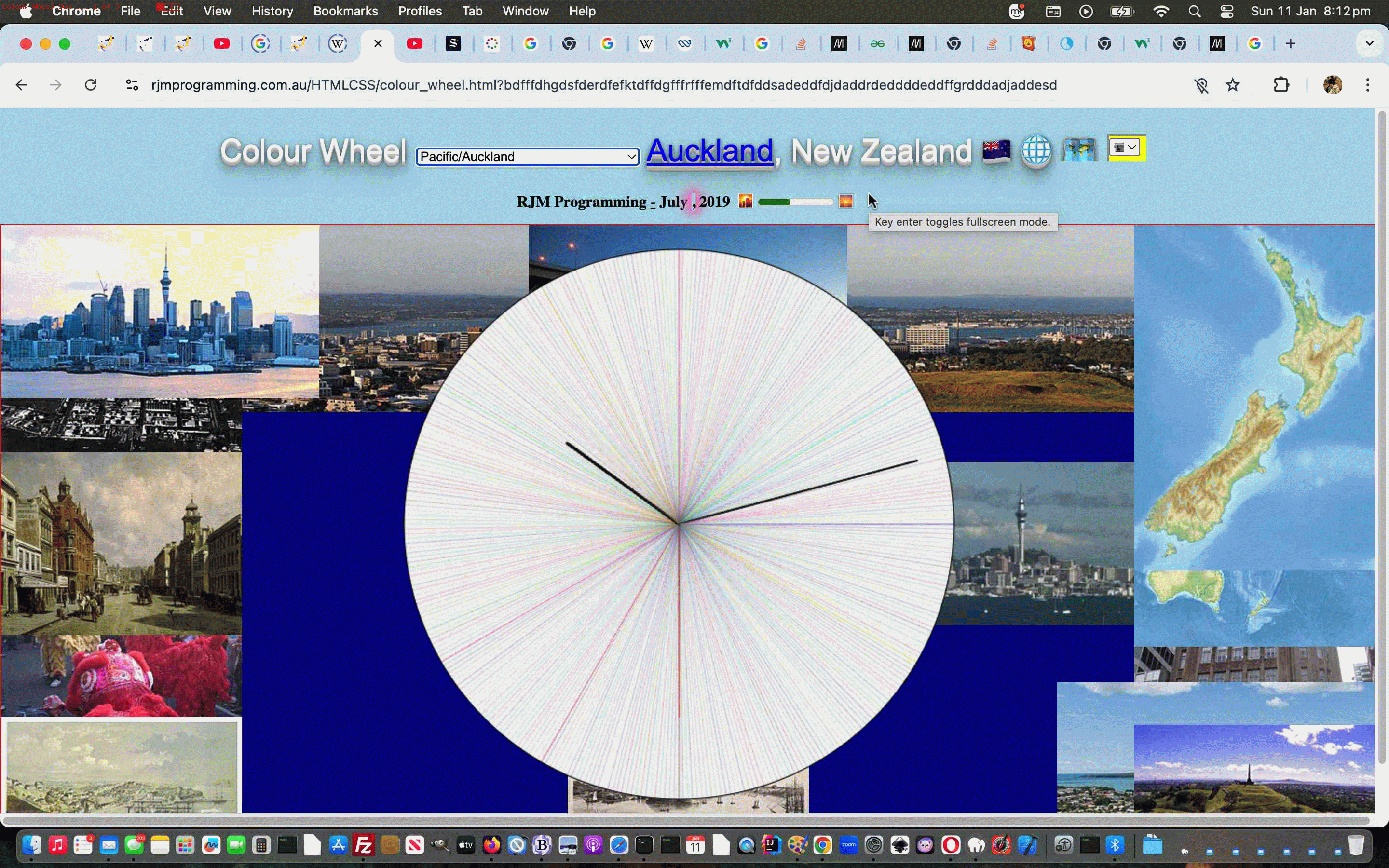 Colour Wheel Sun Information Tutorial