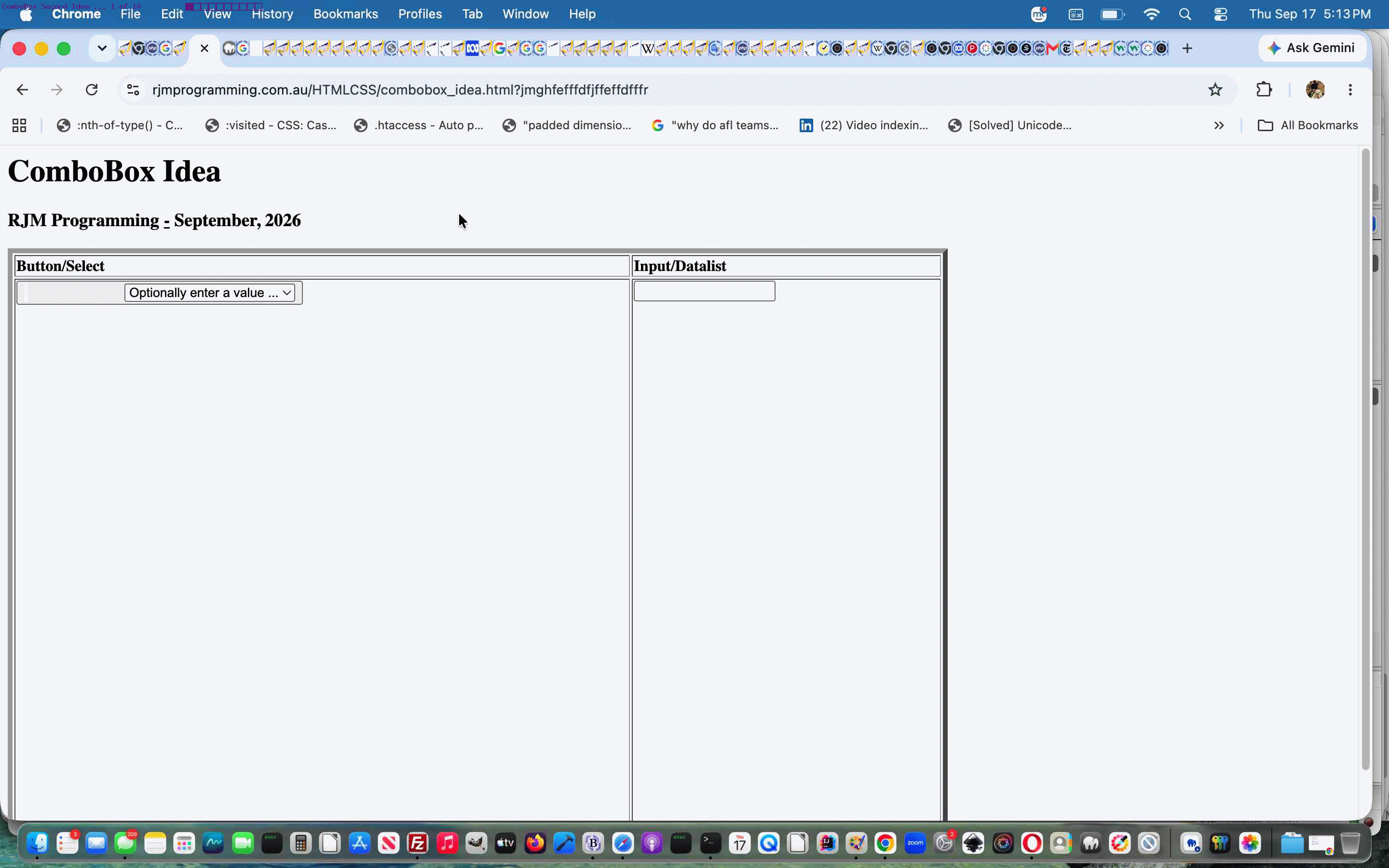 ComboBox Idea Datalist Tutorial ComboBox Idea Datalist Tutorial