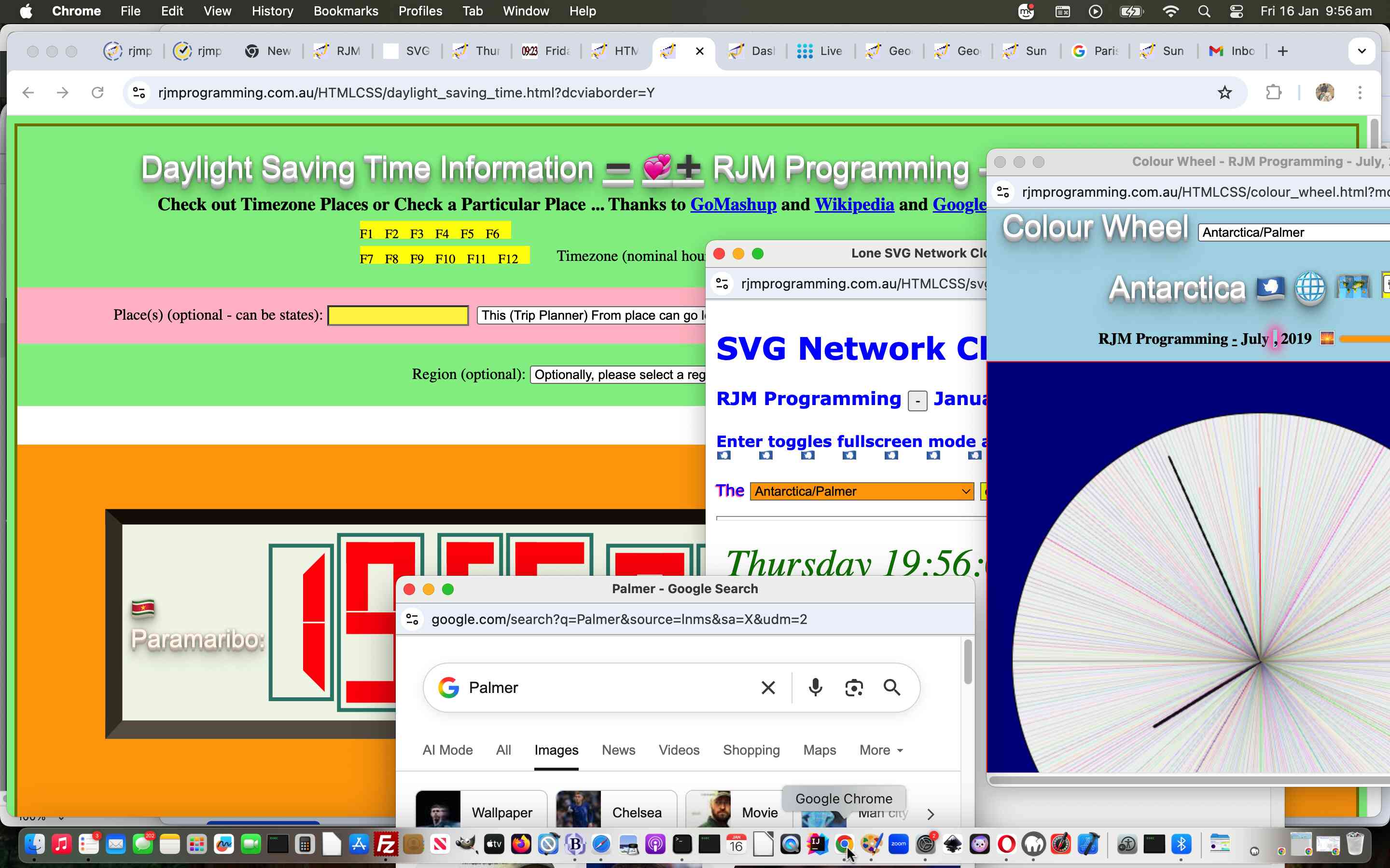 SVG Network Clock Sun Information Prompt Integration Tutorial