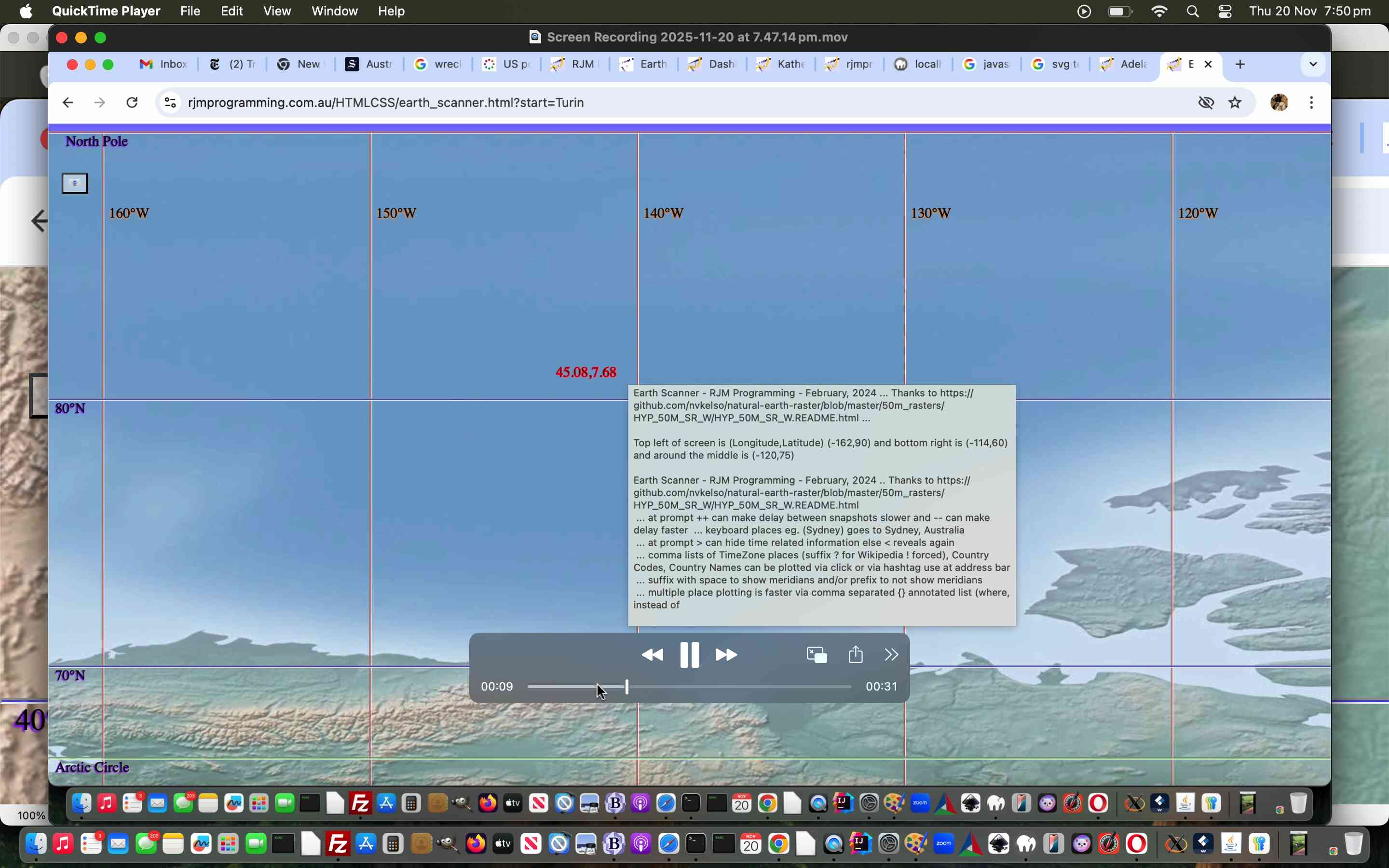 Earth Scanner Wikipedia Keyboard Geographicals Cursor Tutorial