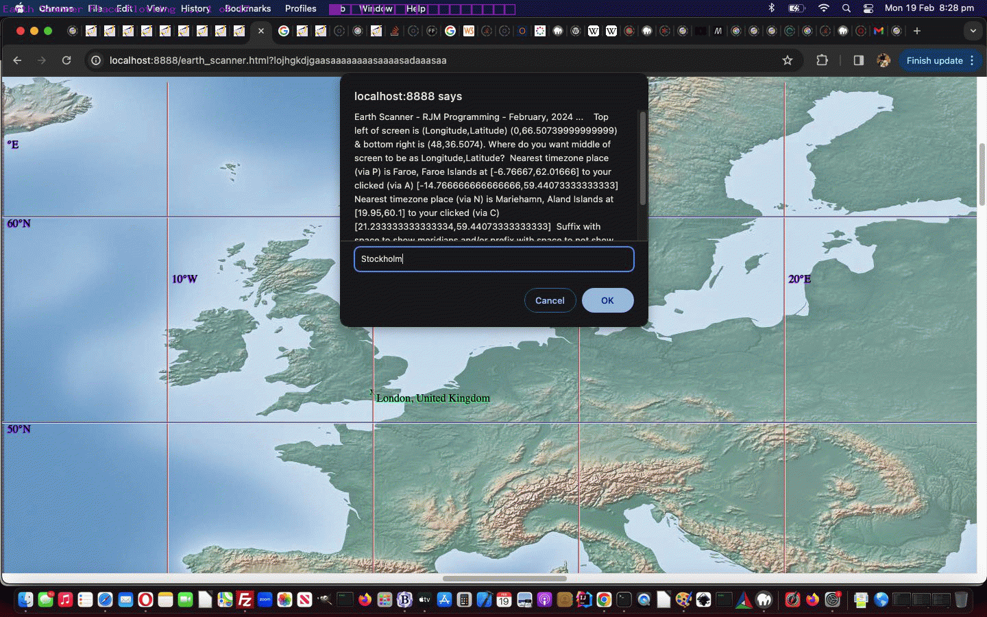 Earth Scanner Places Tutorial