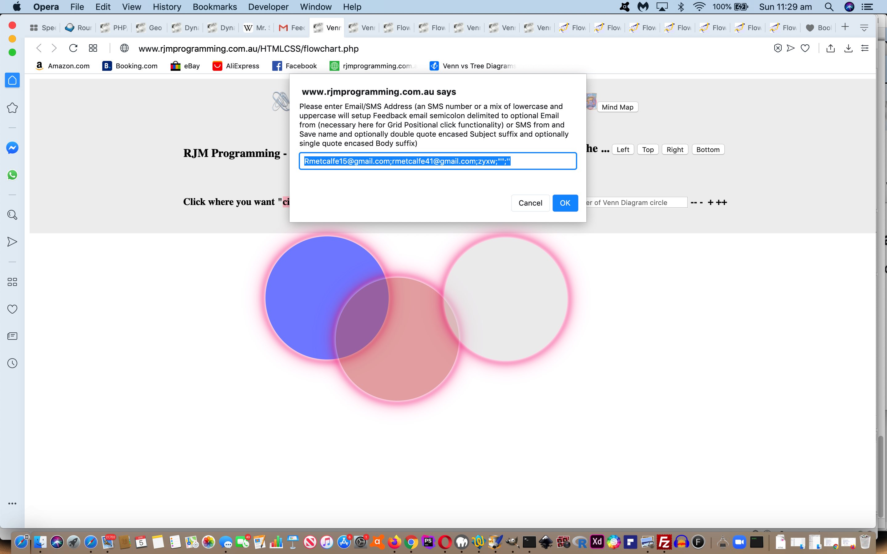 Mind Map and Flowchart and Venn Diagram SMS Feedback Recall Tutorial