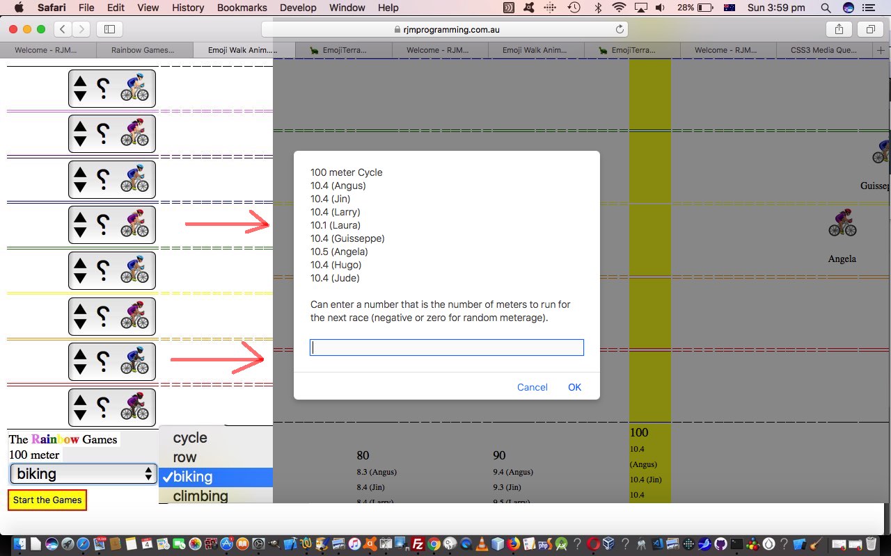 Rainbow Games PHP Emoji Tutorial