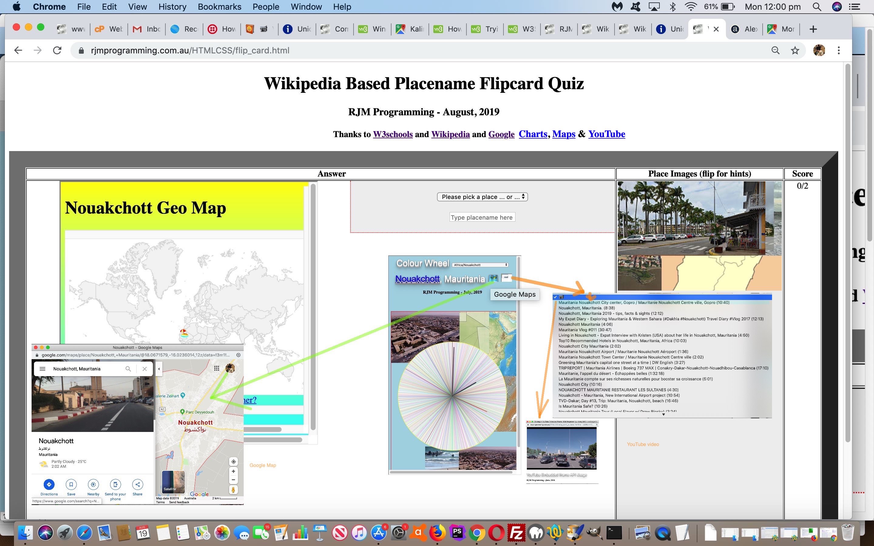 Wikipedia Flipcard Quiz Emoji Tutorial