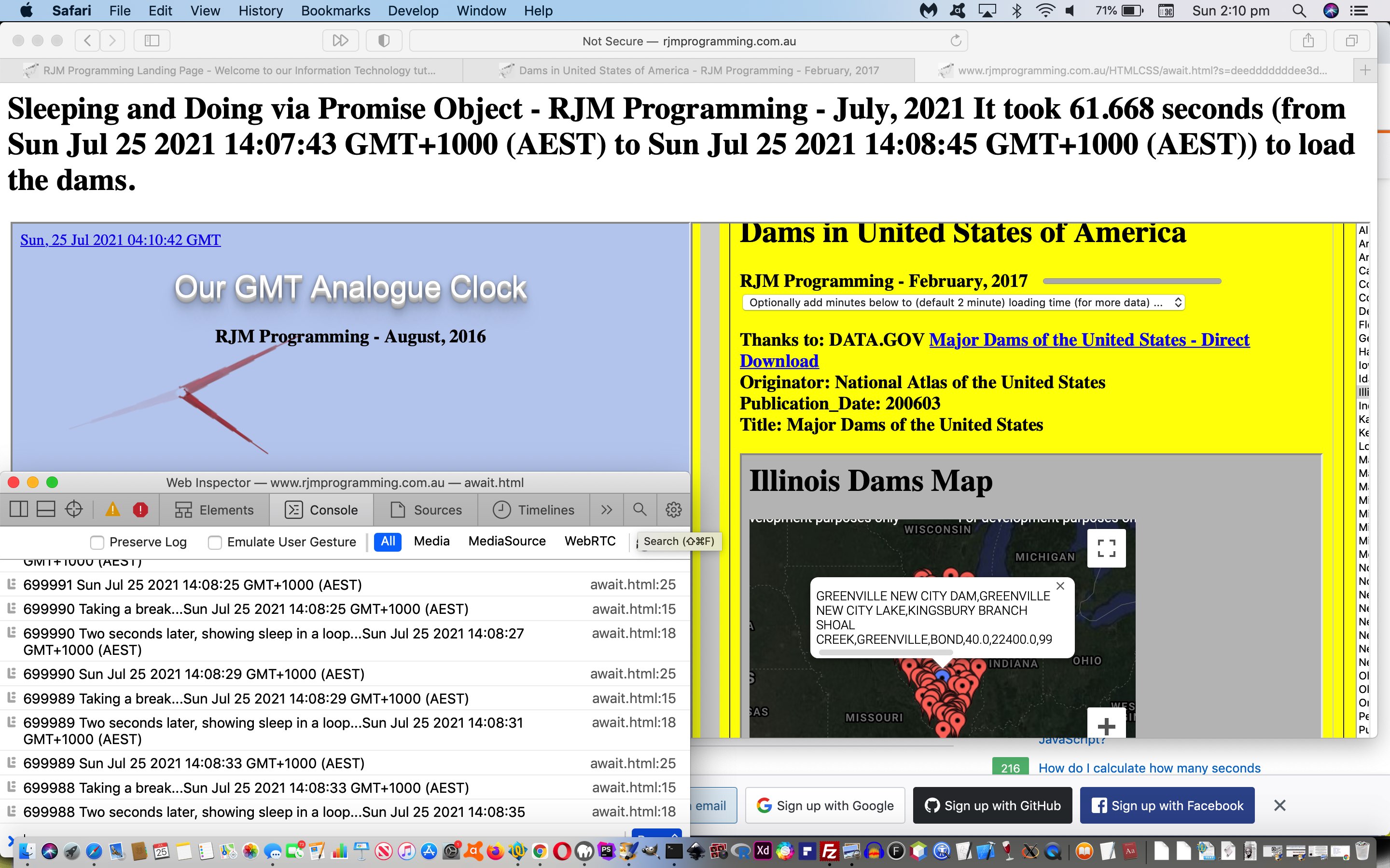 Promise Object Sleeping and Doing Primer Tutorial