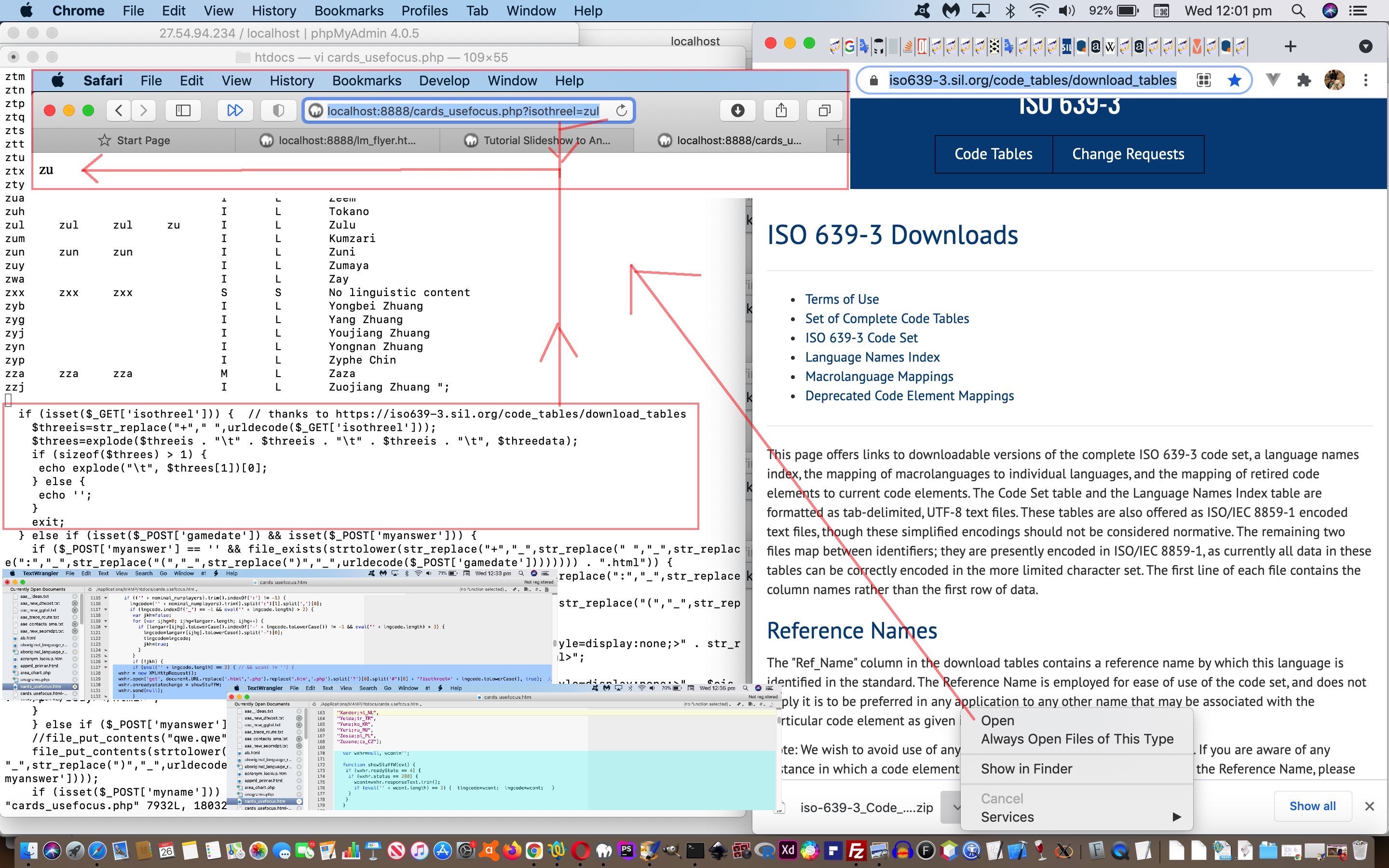 Just Javascript Card Game Say My Memory ISO 639-3 Tutorial