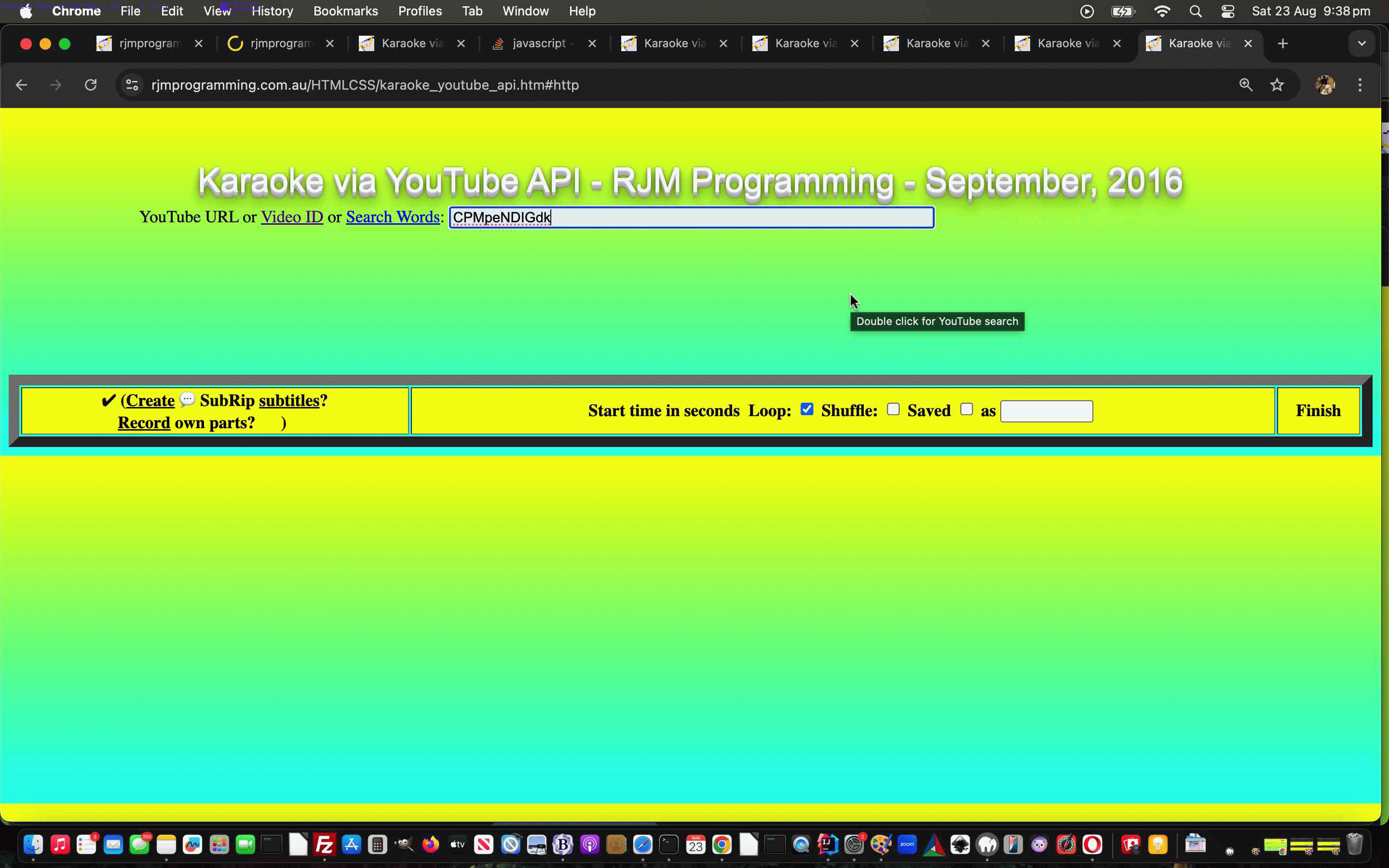 YouTube API Caller Other Media Phase Two Interfacing Tutorial