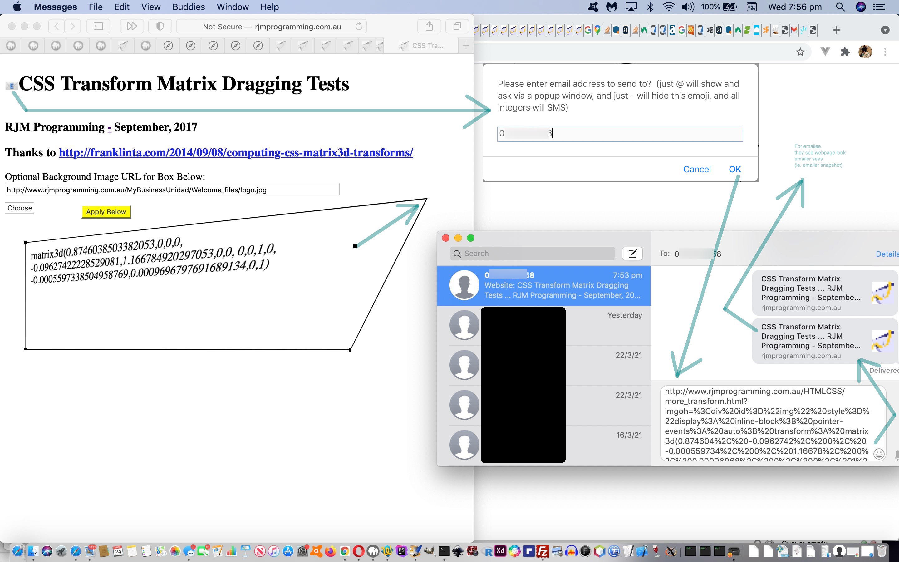 CSS 3D Transformation Matrix Share Tutorial