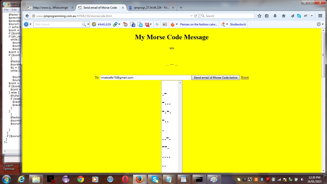 HTML Morse Code Primer Tutoriall