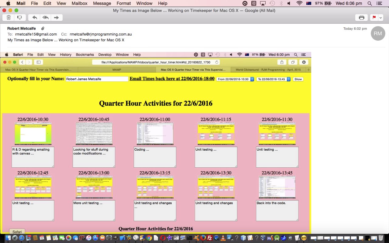 Mac OS X MAMP Timekeeping Web Application Email Tutorial