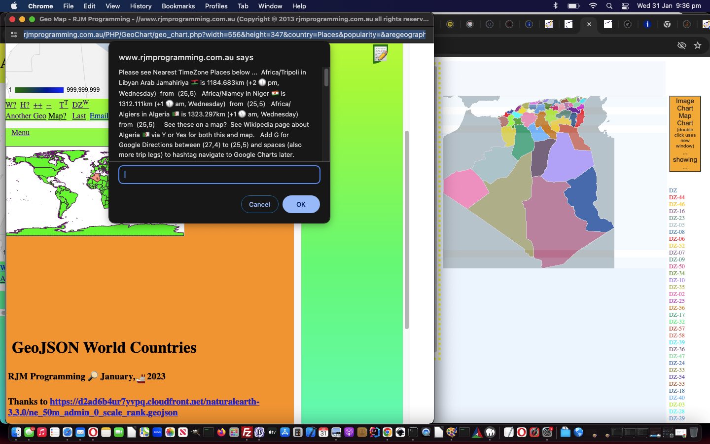 Region Picker Geo Chart GeoJson Tutorial