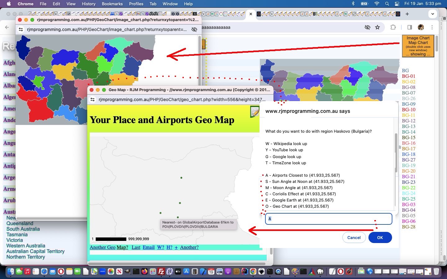 Region Picker Geographicals Tutorial