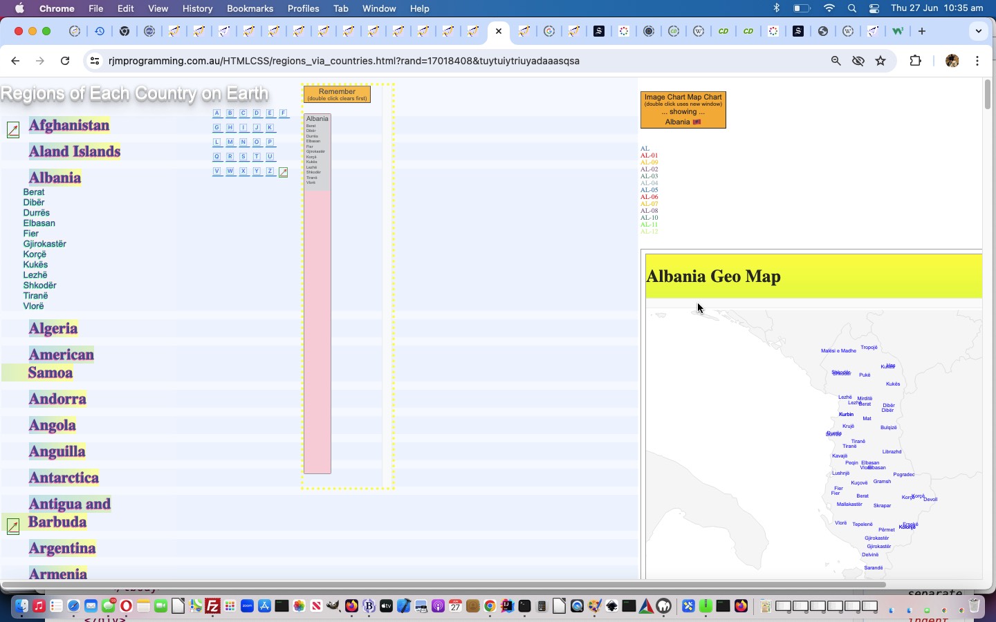 Region Picker GeoChart Region Local Popups Tutorial