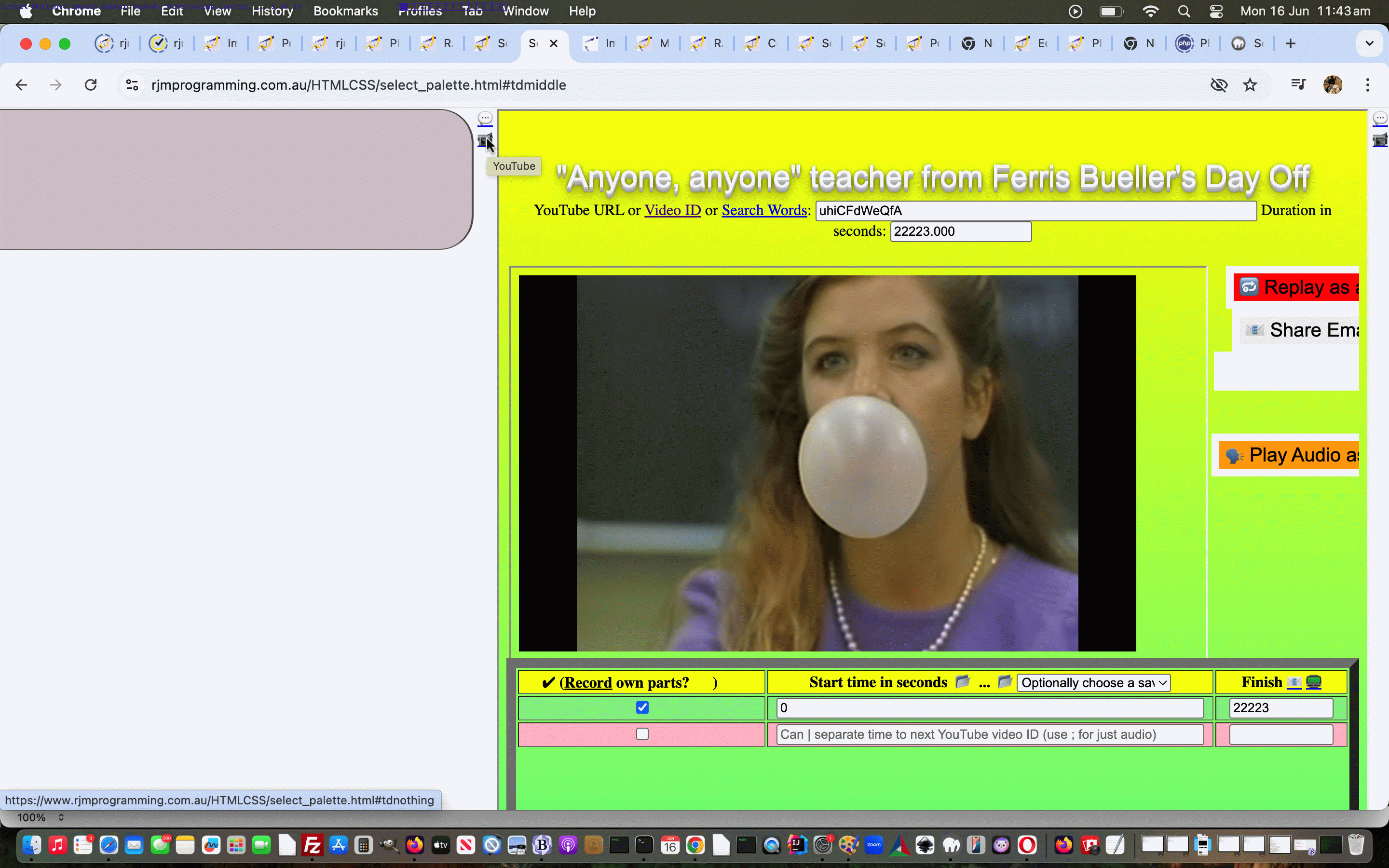 Select Multiple Webpage Palette Speech Bubble Contact Tutorial