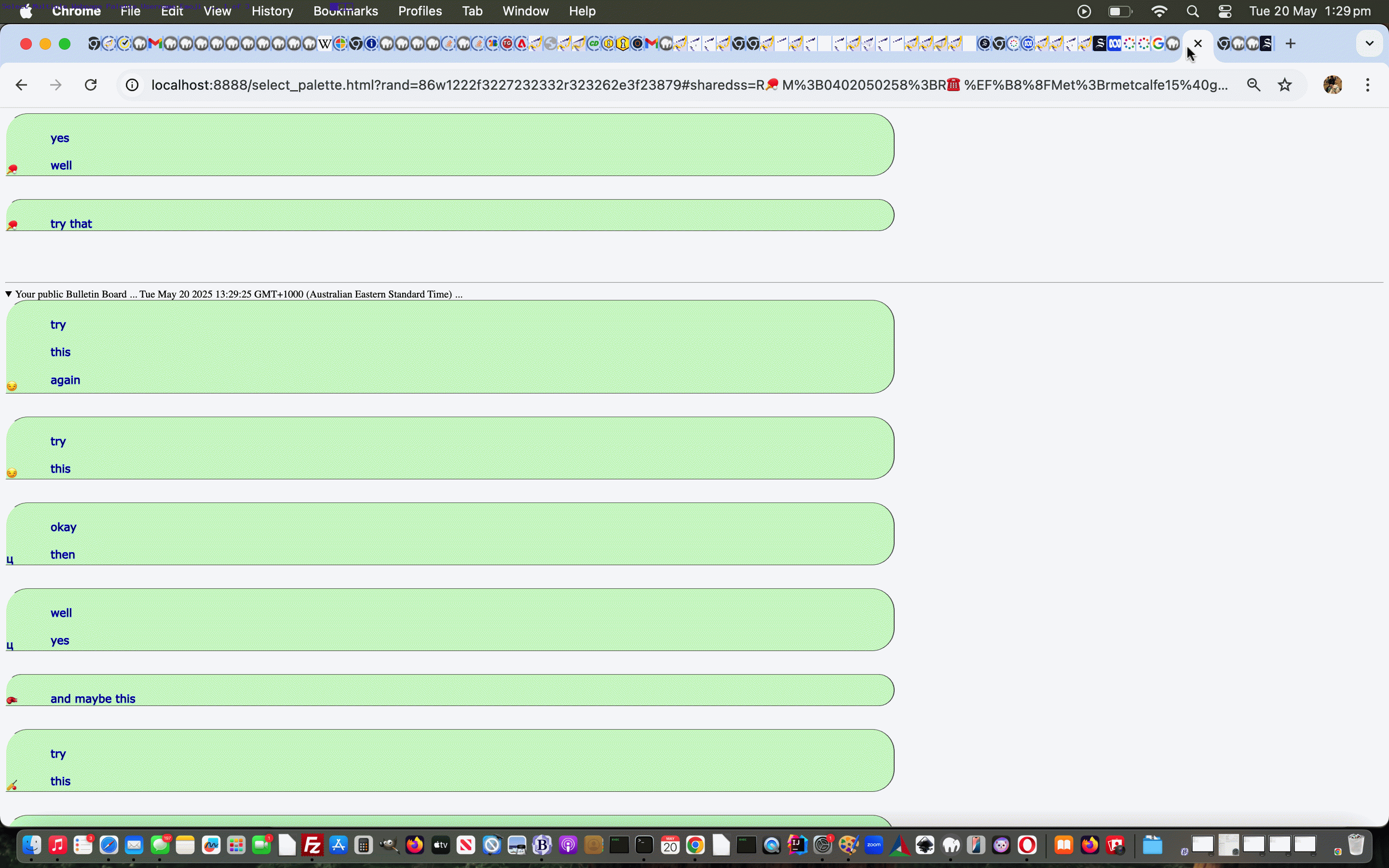 Select Multiple Webpage Palette Speech Bubble Username Emoji Tutorial