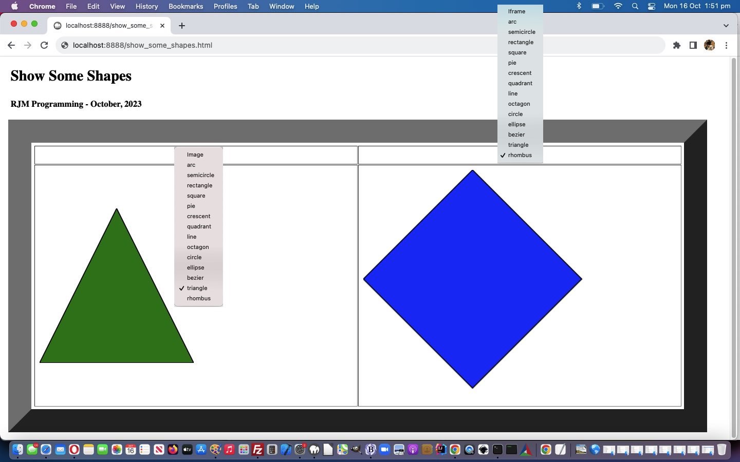 SVG Shapes Game Primer Tutorial