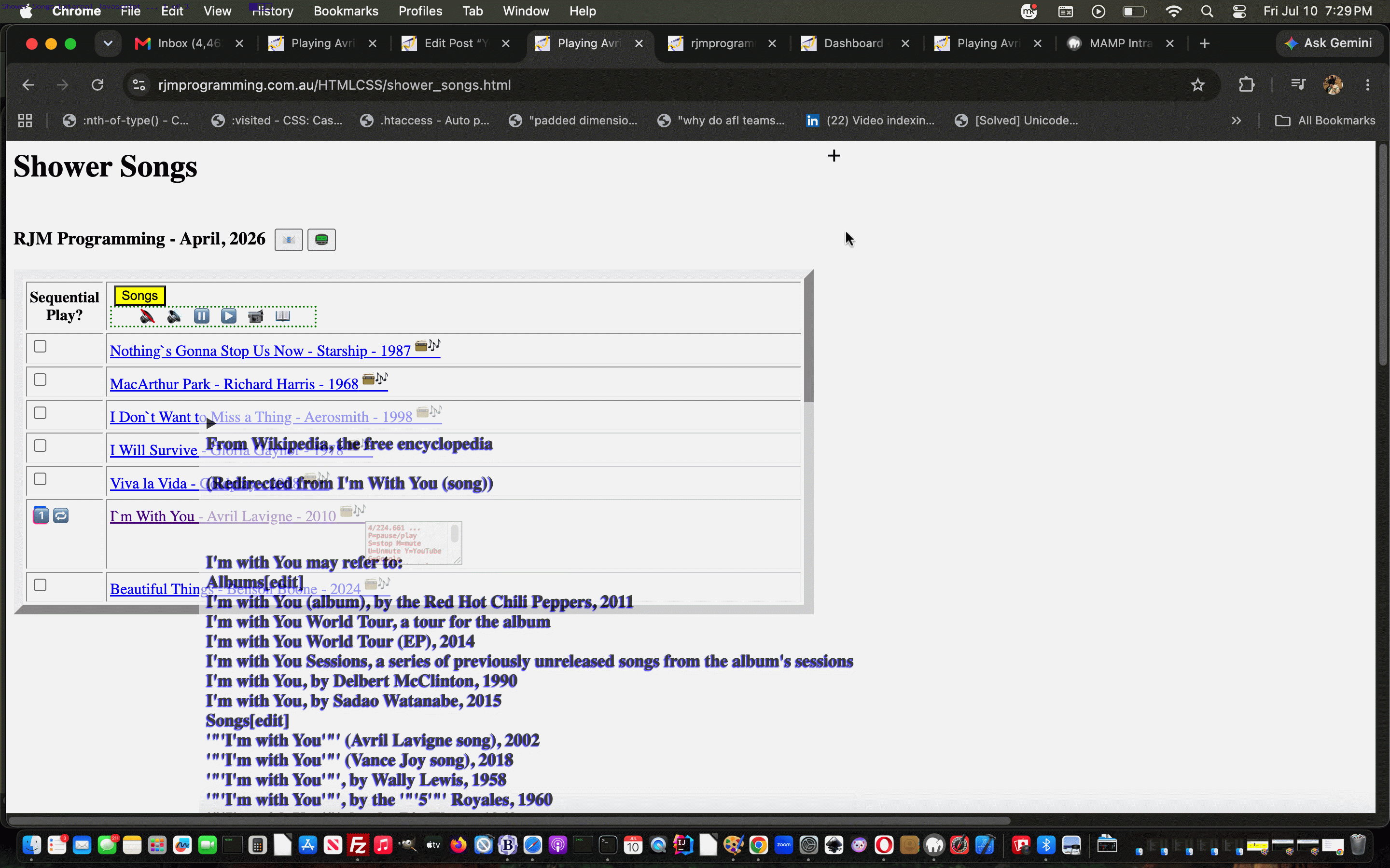 YouTube API Songname Providence Shower Songs Tutorial YouTube API Songname Providence Shower Songs Tutorial