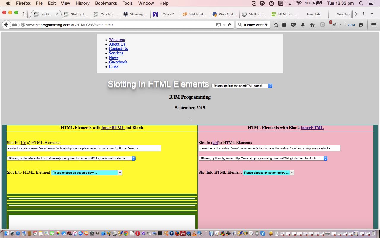 HTML/Javascript Slotting In Iframe Tutorial