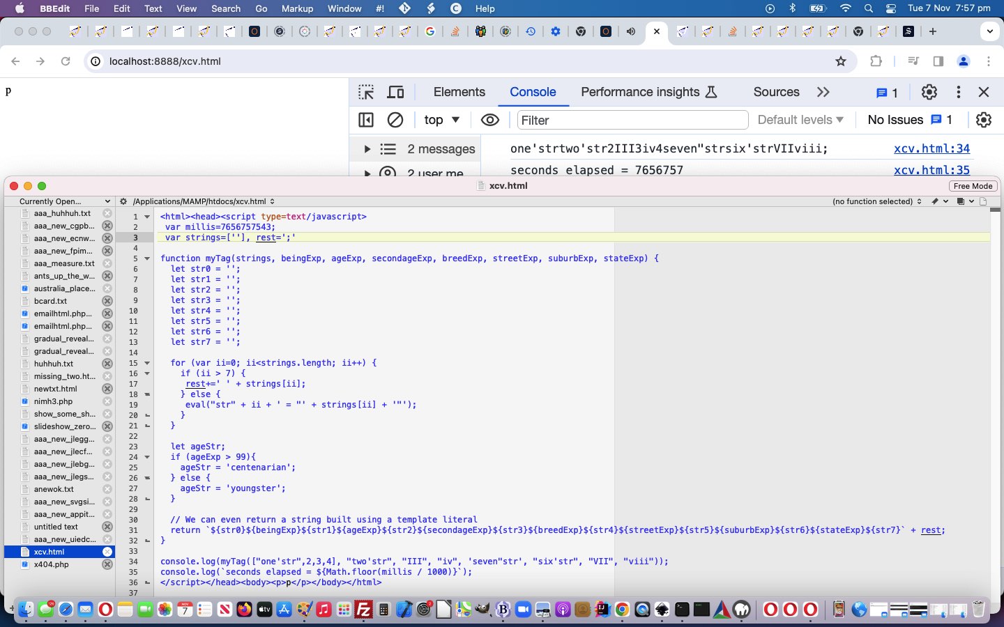 Template Literal Backtick Syntax Quote Delimitation Tutorial