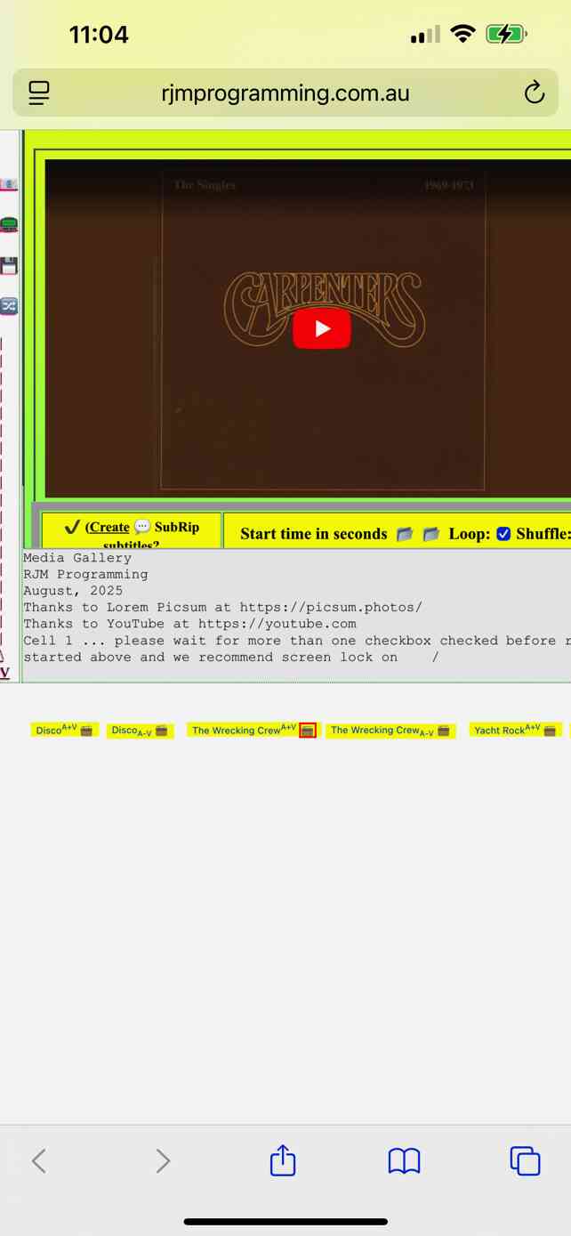 YouTube API Caller Phase Two Text Cursor Tutorial