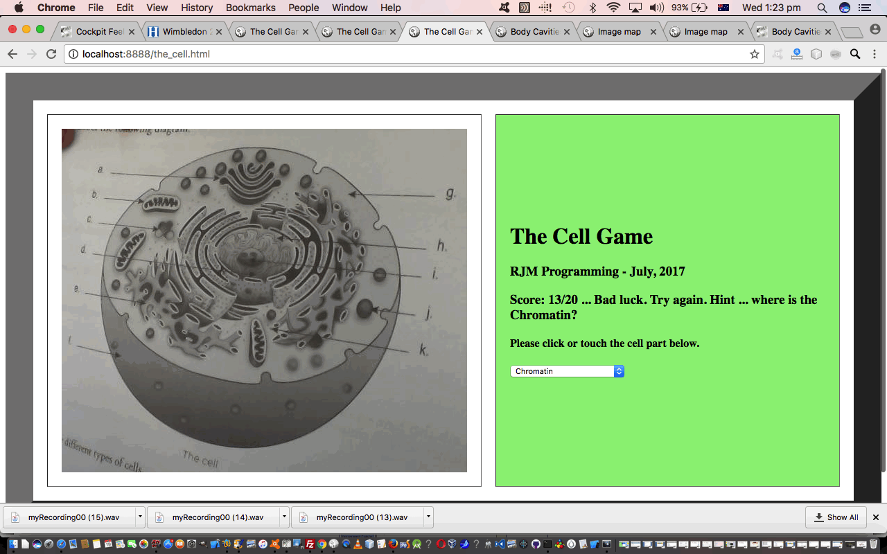 The Cell Game Primer Tutorial