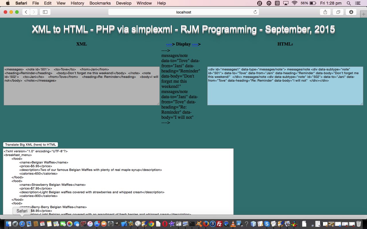XML to HTML Data Intelligence Translation Tutorial