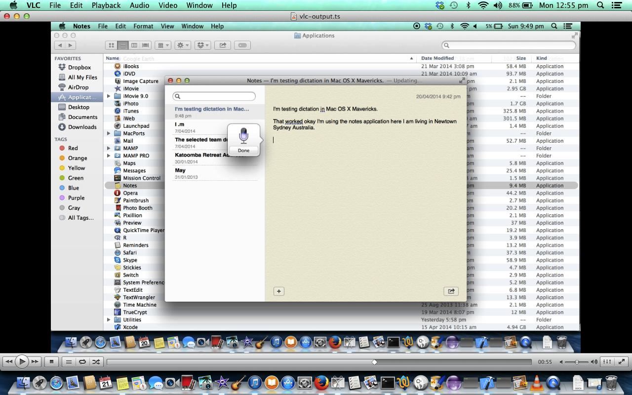 Mac OS X Dictation Primer Tutorial