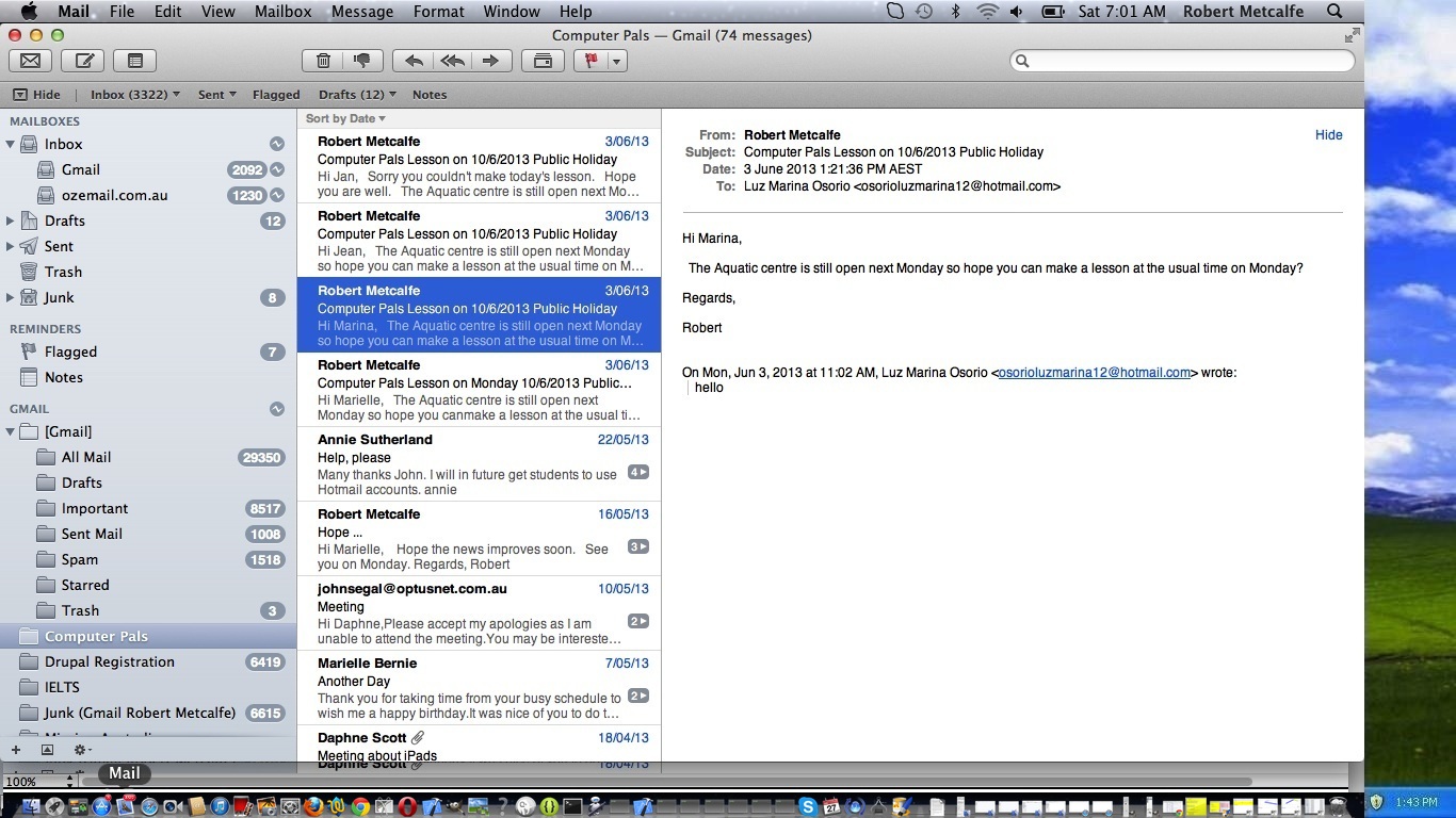 Apple (Mac) Mail Primer Tutorial (try twirling round bottom of image for a synopsis ... 'do the twirl now') Apple (Mac) Mail Primer Tutorial