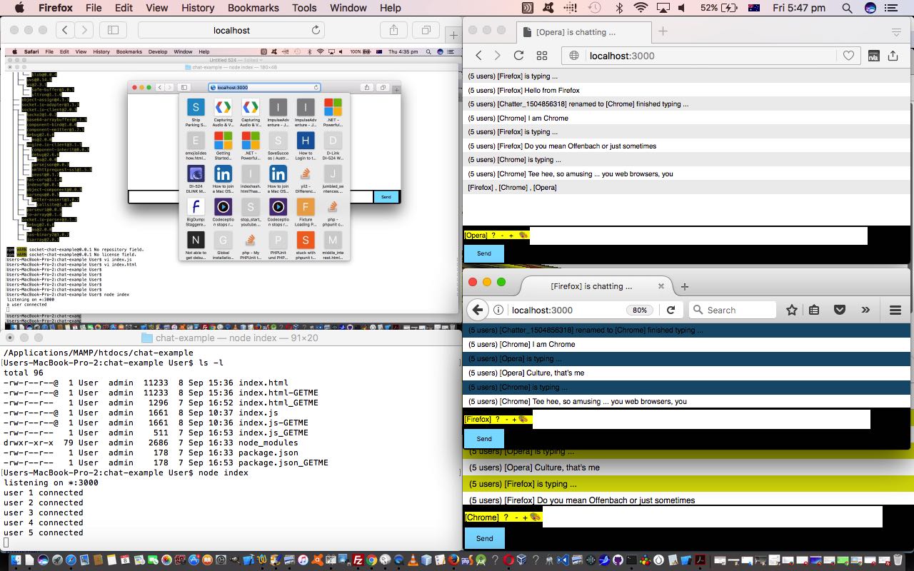 Socket.IO Node.js Chat Application Primer Tutorial