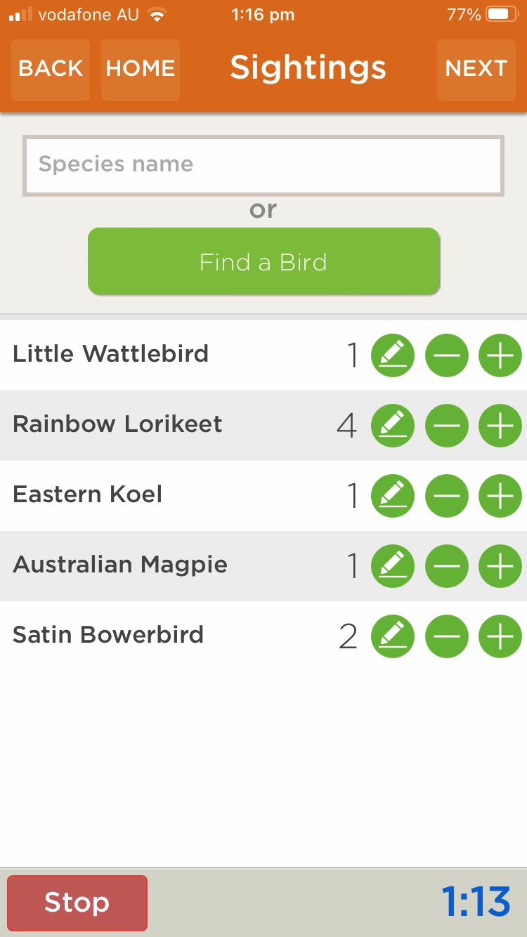 Australian Backyard Bird Count Tutorial