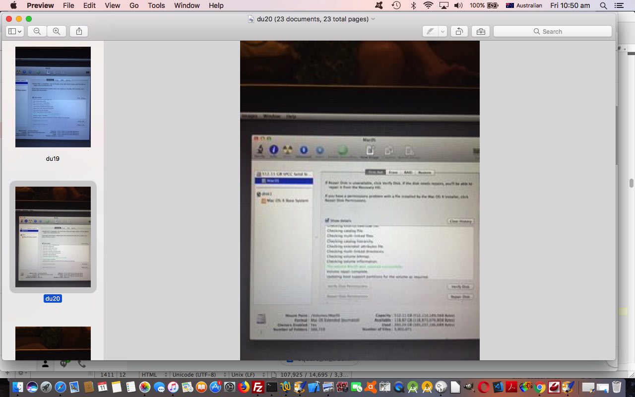 Mac OS X Disk Utility Repair Tutorial