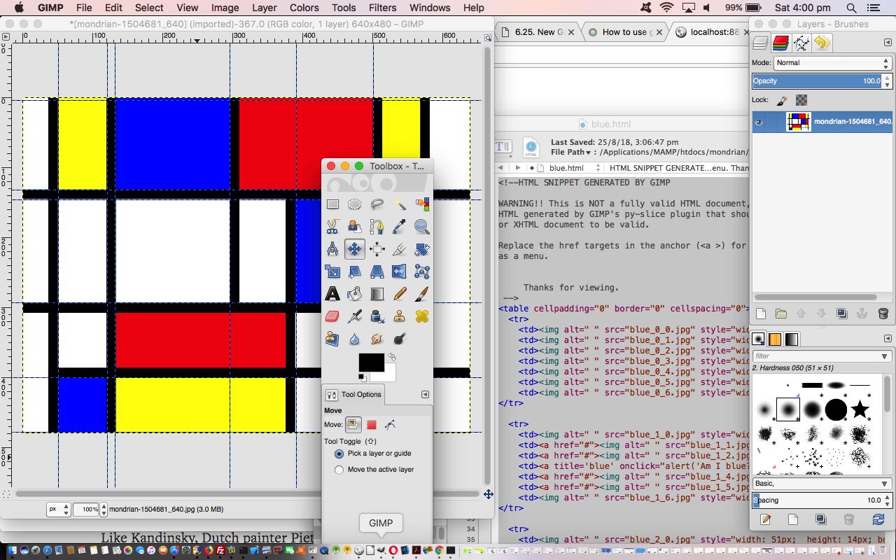 Gimp Guides to HTML Primer Tutorial
