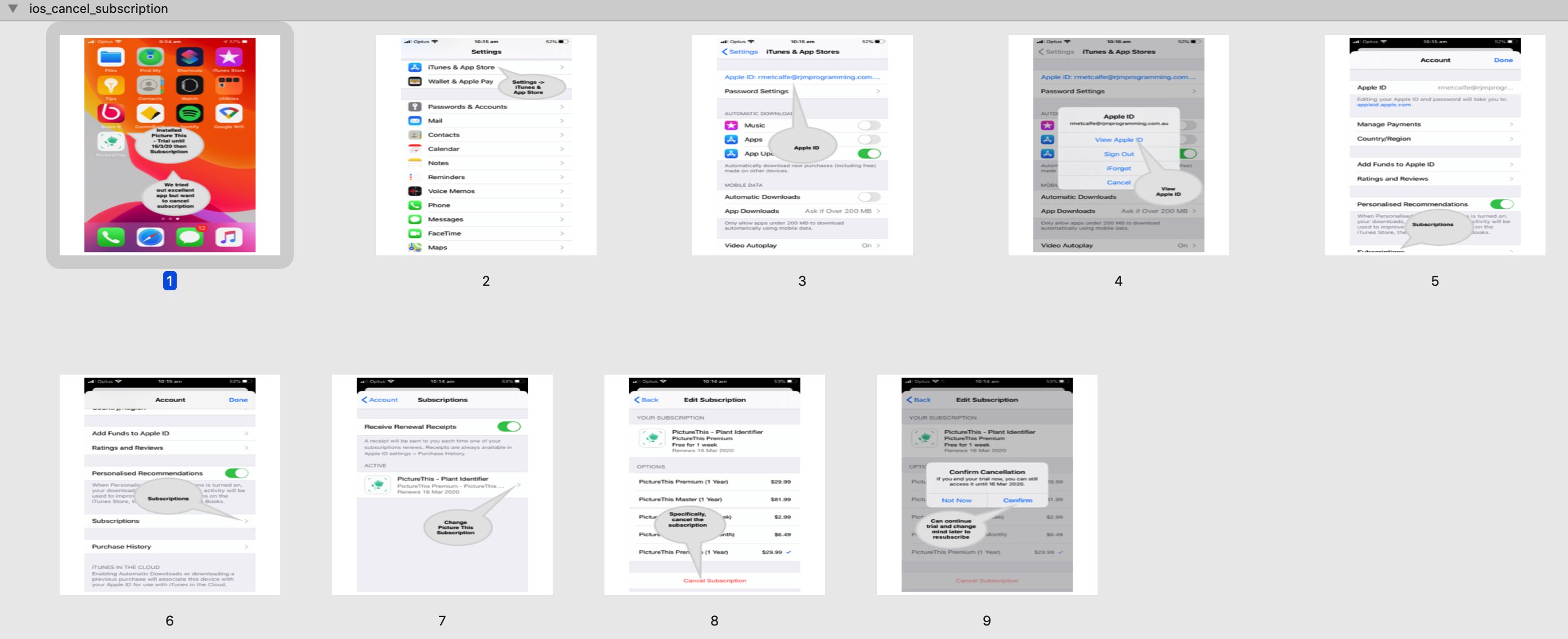 Cancel Subscription in iOS iPhone Primer Tutorial