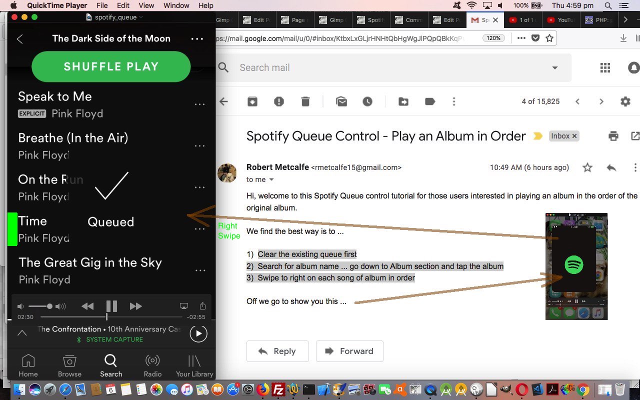 Spotify Queue Album in Order Primer Tutorial
