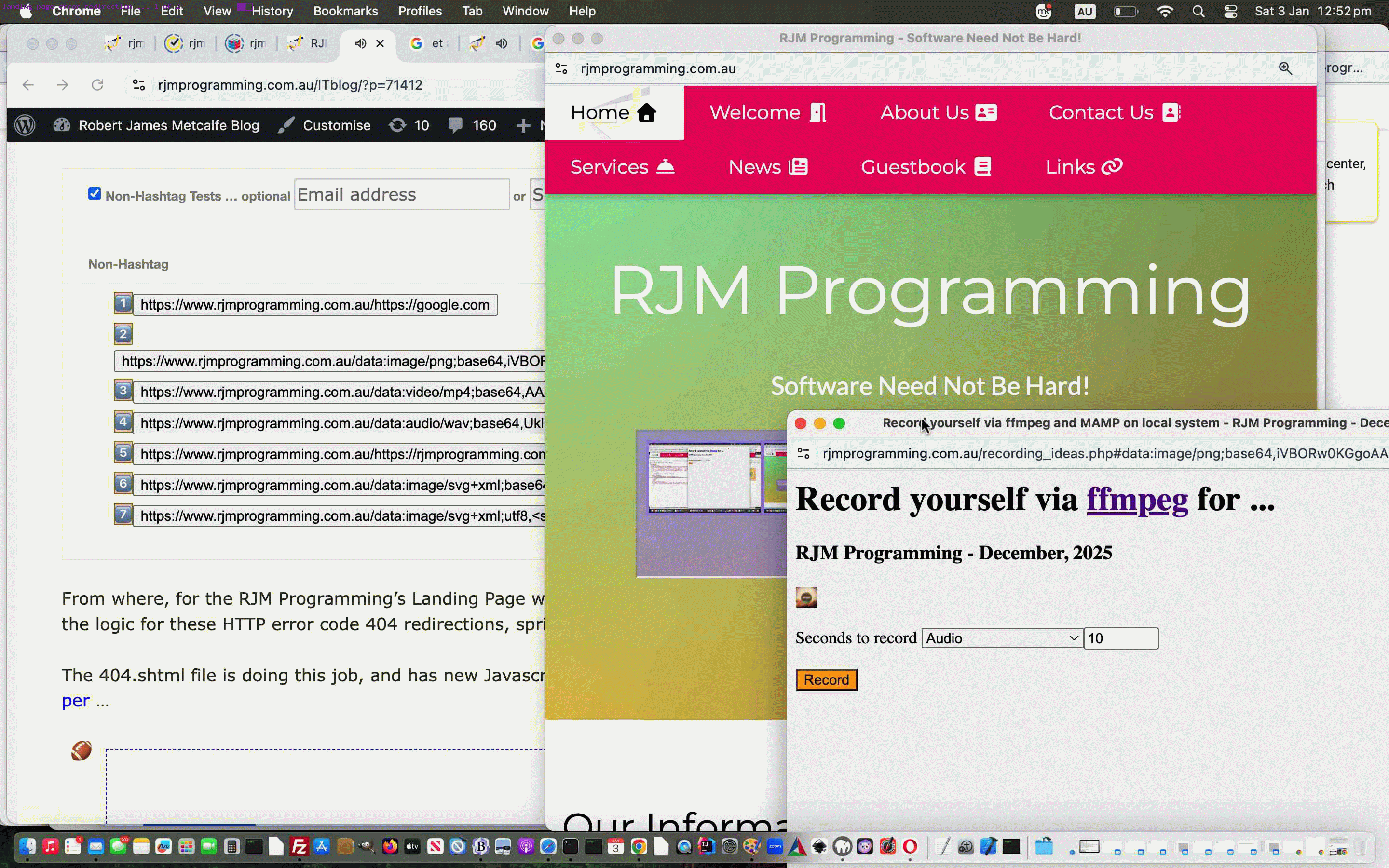 Media Data URI Landing Page Not Found Redirect Tutorial