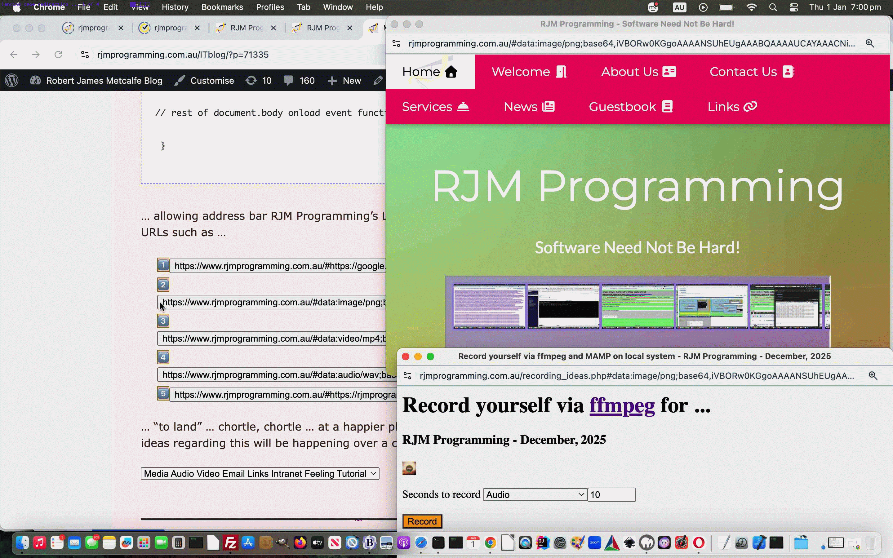 Media Data URI Landing Page Redirect Tutorial